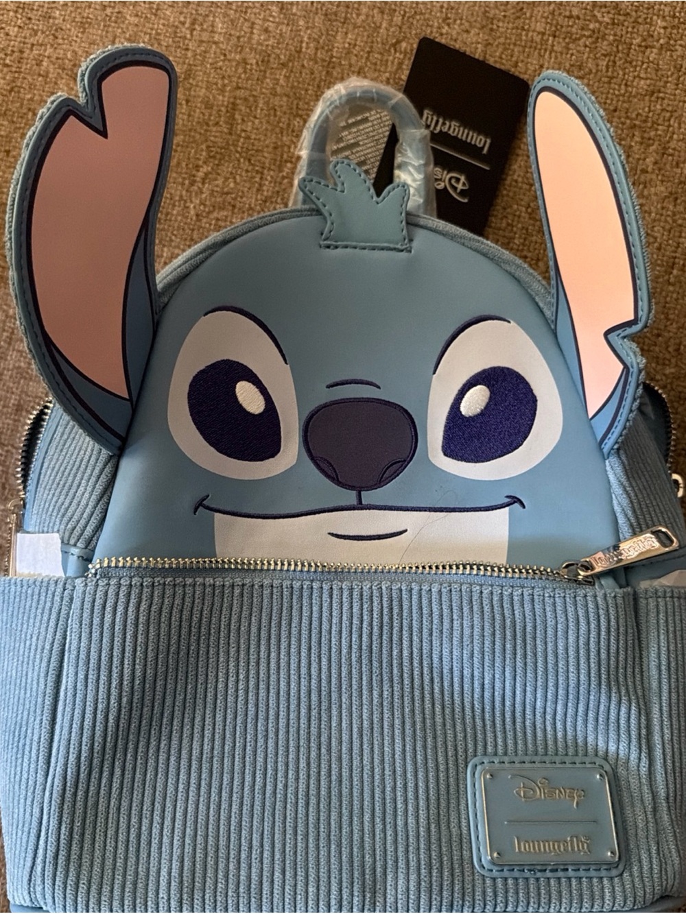 Loungefly Light Blue Stitch Kids Mini Backpack